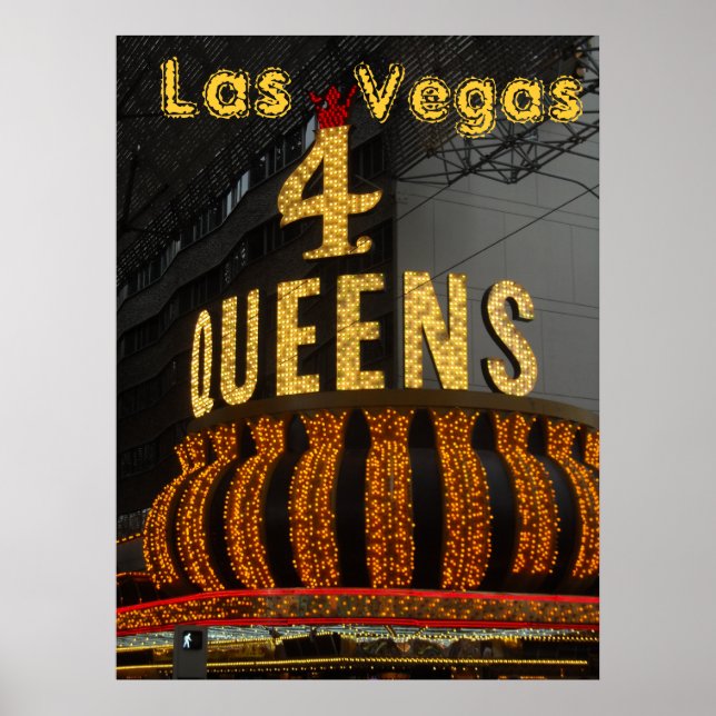 Poster Las Vegas 4 Queens (Frente)