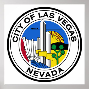 Poster Las Vegas City Seal (Nevada)