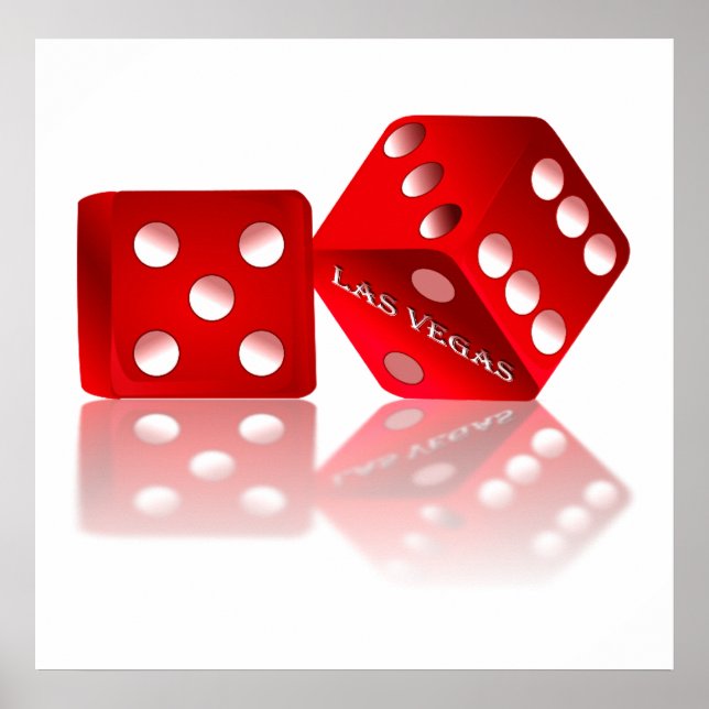 Pôster Las Vegas Dice (Frente)