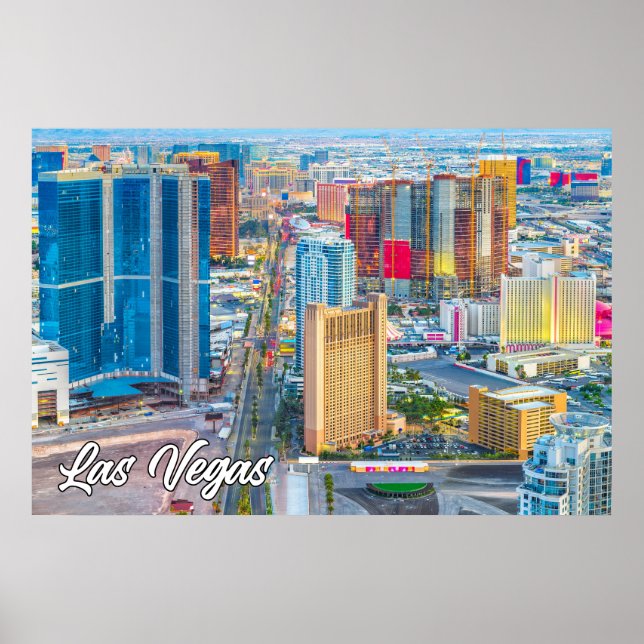 Poster Las Vegas, Nevada, EUA (Frente)