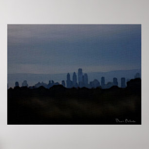 Pôster Las Vegas Skyline