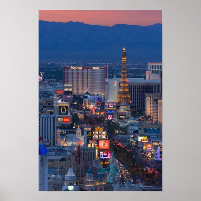 Poster Las Vegas Strip (Frente)