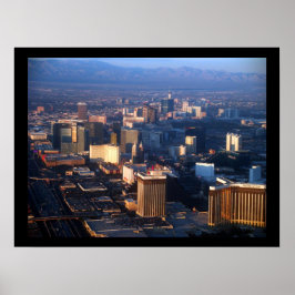 Pôster Las Vegas Strip dezembro de 2011