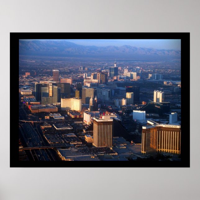 Pôster Las Vegas Strip dezembro de 2011 (Frente)