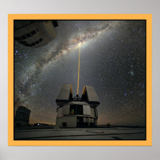 Pôster Laser Astronômico Para Modos Láteos