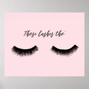Poster Lash Chat - Aquelas Lashes