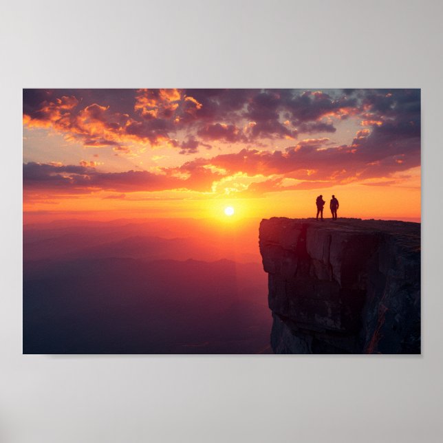 Poster Last Light on the Edge of the World (Frente)