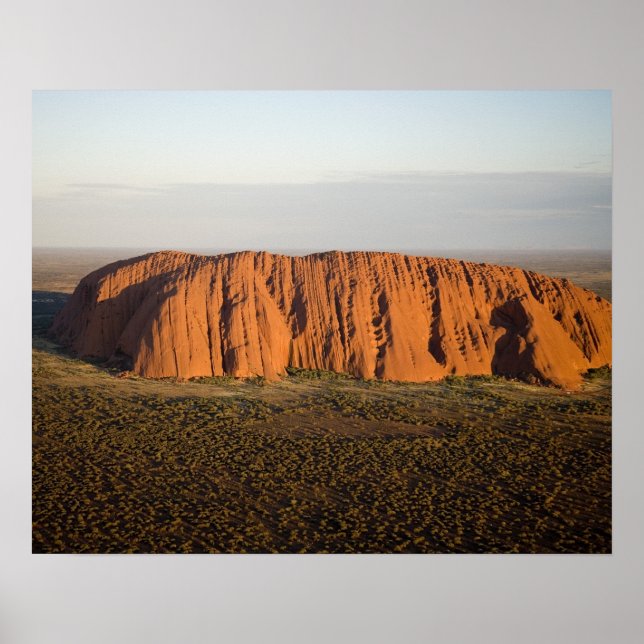 Poster Late Afternoon Light on Uluru / Ayers Rock, (Frente)