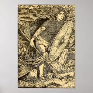 Poster "Lathgertha" by Morris Meredith Williams