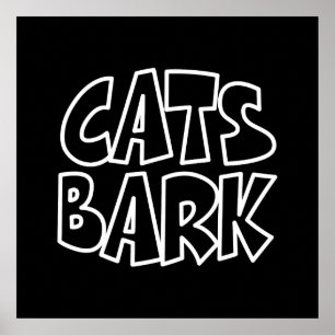 Poster Latido de gatos