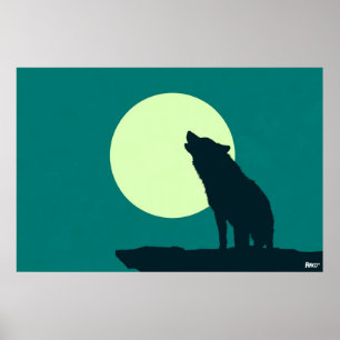 Poster Latido na lua