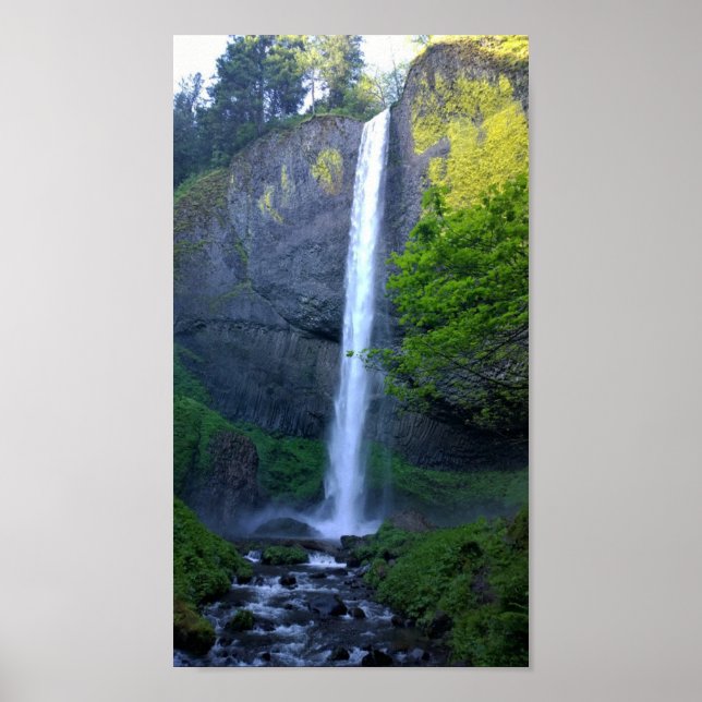 Poster Latourell Falls, Oregon (Frente)
