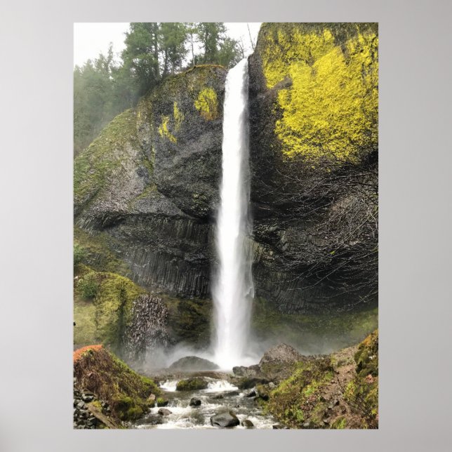 Poster Latourell Falls, Oregon (Frente)