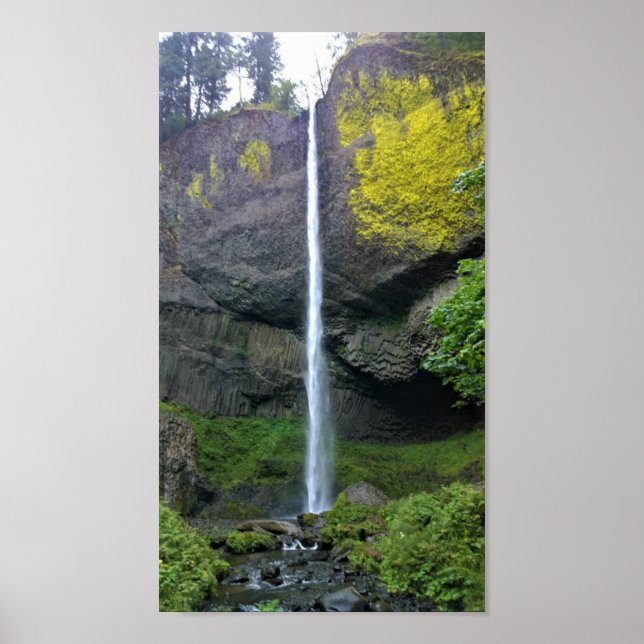 Poster Latourell Falls, Oregon (Frente)