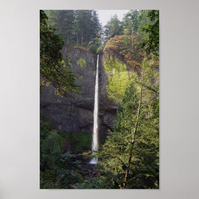 Poster Latournell Falls, Columbia River Gorge, Oregon (Frente)