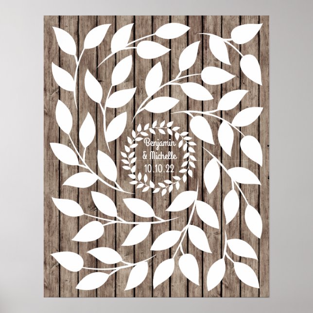 Poster Laurel - Alternativo de 50 Signature Guest Book (Frente)