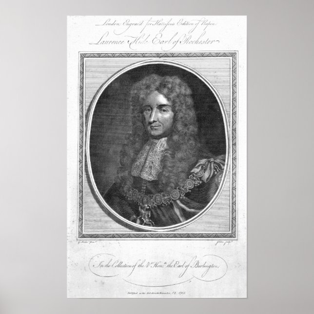 Pôster Laurence Hyde, 1st Earl of Rochester (Frente)