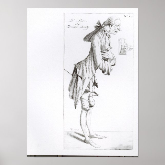 Pôster Laurence Sterne (Frente)