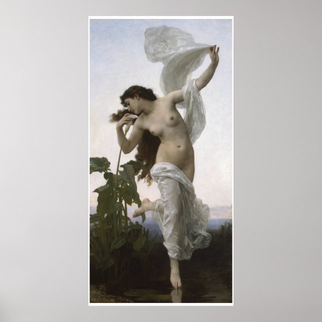 Poster L'Aurore Dawn William-Adolphe Bouguereau (Frente)