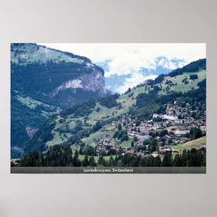 Pôster Lauterbrunnen, suiça