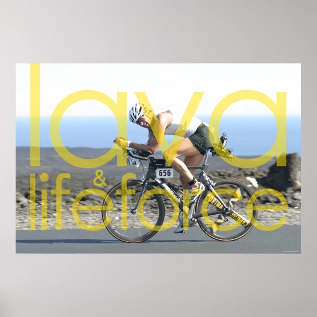 Pôster Lava e Lifeforce (Frente)