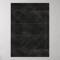 Lava Limão Abstrato preto e Cinza