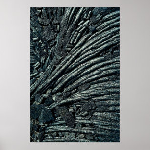 Poster Lava, Parque Nacional dos Vulcões Hawaii, E.U.A.