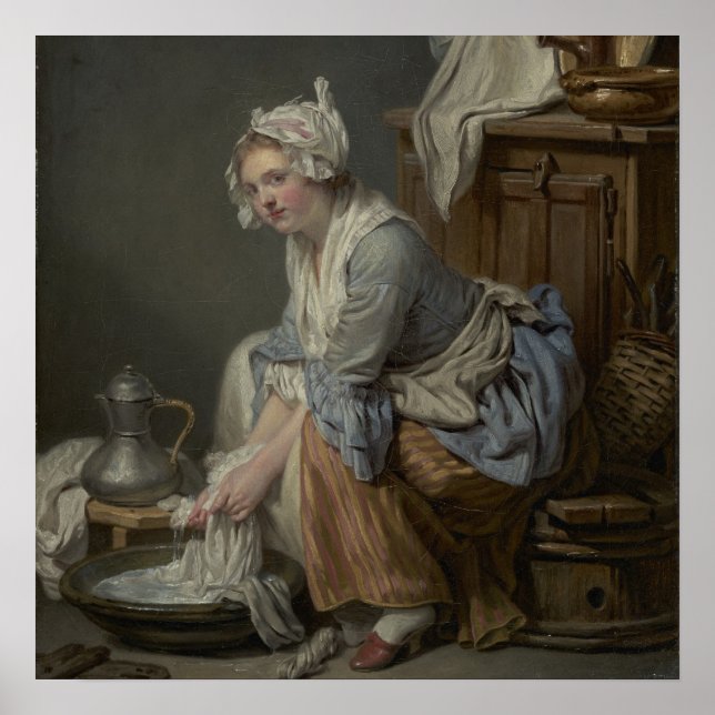 Pôster Lavagem da Sala de Lavagem (Frente)