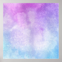 Lavagem de Cor da Água Azul Roxo