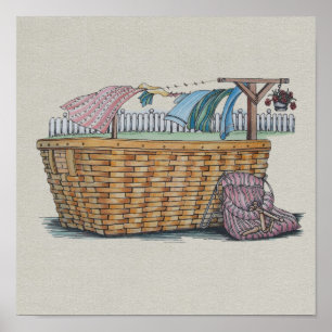 Pôster Lavagem Em Linha De Fechamento