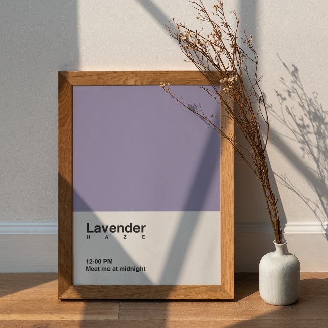 Poster Lavanda (Criador carregado)