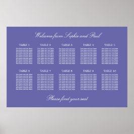 Poster Lavanda 10 Gráfico de Mesa