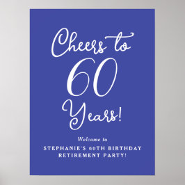 Poster Lavanda aplaude até 60 anos de festa de aposentado