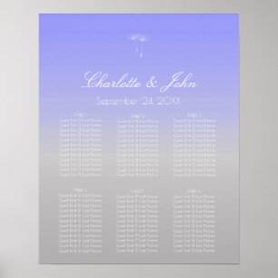 Poster Lavanda Cinza Roxo Pastel Chart Poste