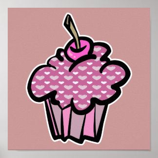 Poster LAVANDA e CUPCAKE