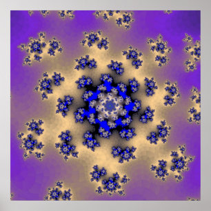 Poster Lavanda Floral Sprinkles