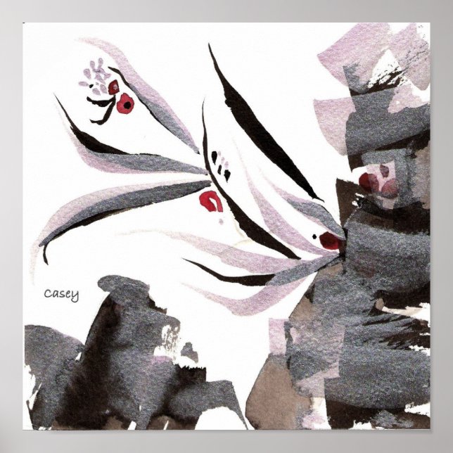 Pôster Lavanda Rock (Frente)