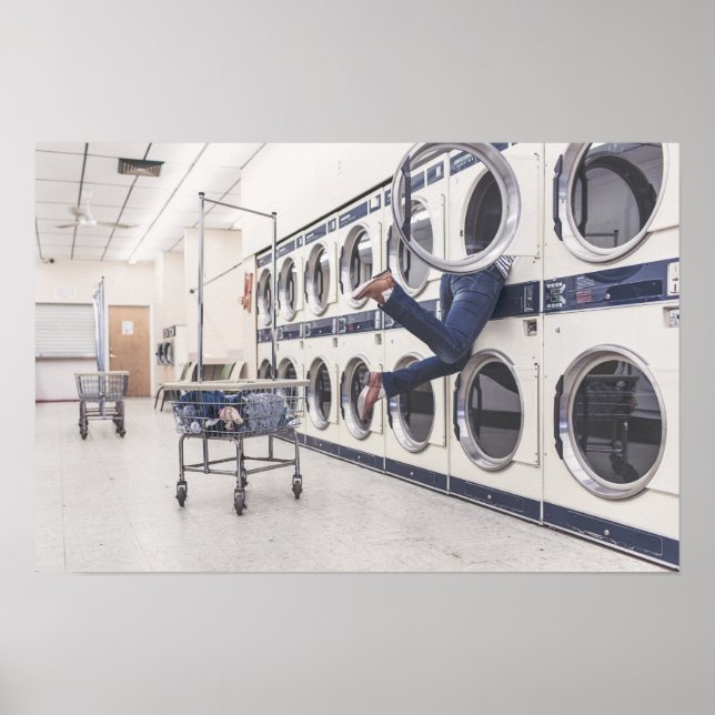 Pôster lavanderia (Frente)