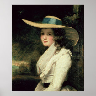 Poster Lavinia Bingham, ò condessa Spencer 1785-6