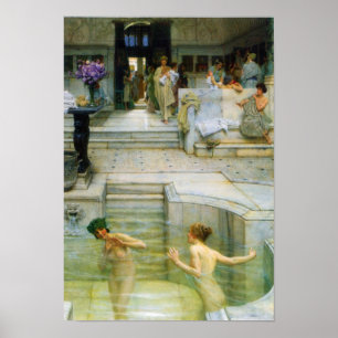 Poster Lawrence Alma-Tadema - A favorite tradition