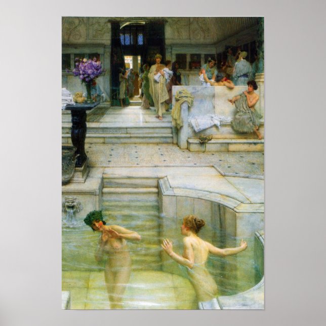 Poster Lawrence Alma-Tadema - A favorite tradition (Frente)