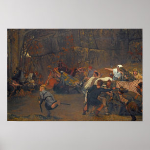 Poster Lawrence Alma-Tadema - Gunthram Bose E Sua