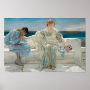 Poster Lawrence Alma-Tadema - Não Me Peça Mais