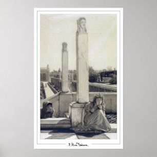 Poster Lawrence Alma-Tadema Zedign Cartaz de Arte #317