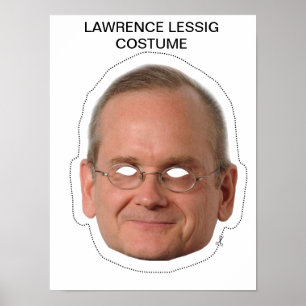 Pôster Lawrence Lessig Costume