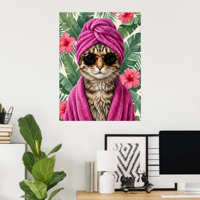 Poster Lazer Tropical (Escritório em casa)