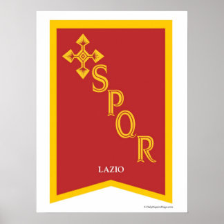 Poster Lazio Itália