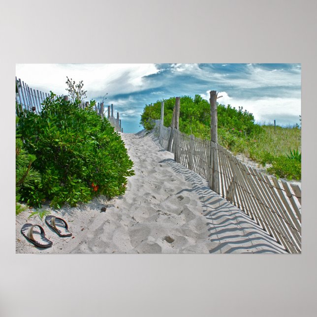 Poster LBI Beach scene (Frente)