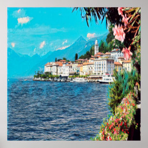 Poster ldp BELLAGIO - Lago Como -