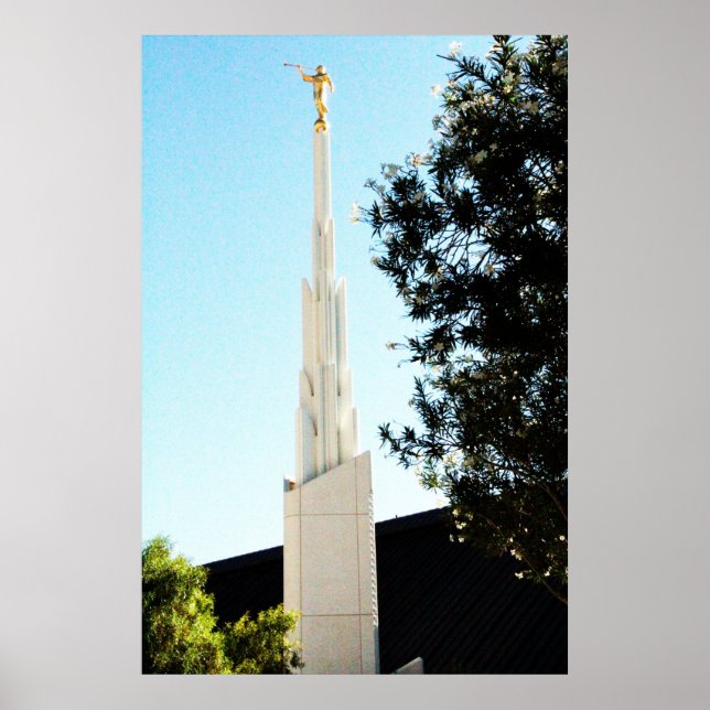Poster lds mormon las vegas templo nv (Frente)